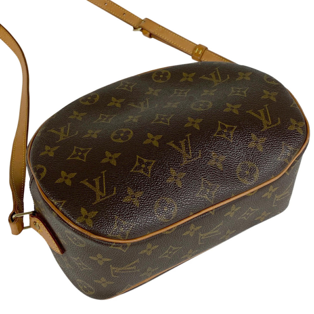 Louis Vuitton Brown Crossbody Blois Monogram Bag Shoulder